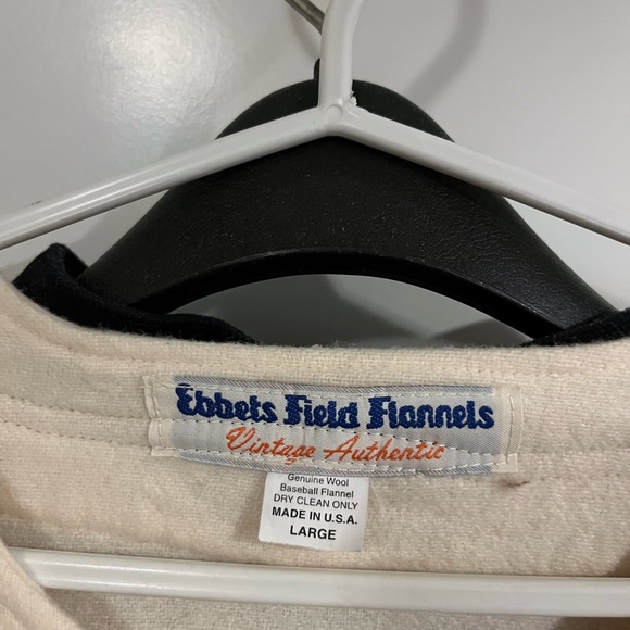 EBBETS FIELD FLANNELS “GOLD LABEL AUTHENTICS” VINTAGE MUDHENS BASEBALL JERSEY - Picture 4 of 5